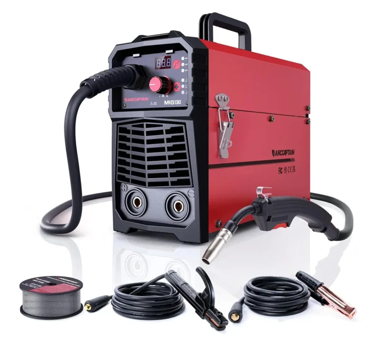 ARCCAPTAIN 130A MIG Welder, 110V Flux Core