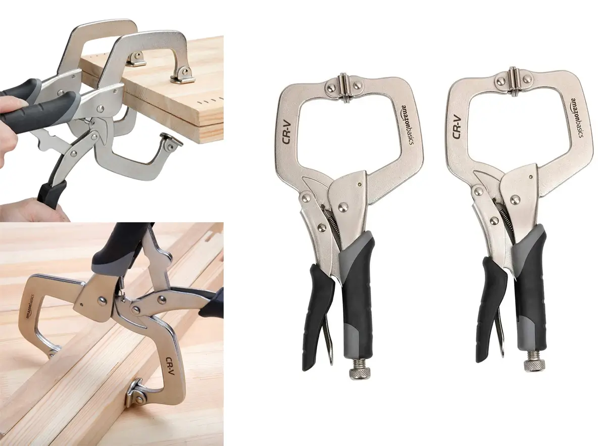 Adjustable Metal Face Clamp for Woodworking