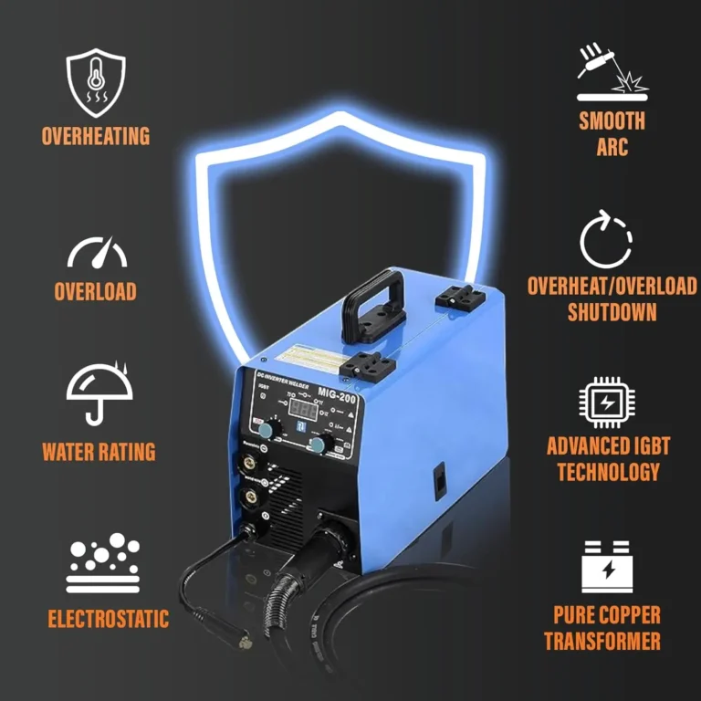 S7 200Amp MIG Welder - 4 in 1 Multiprocess Welding Machine