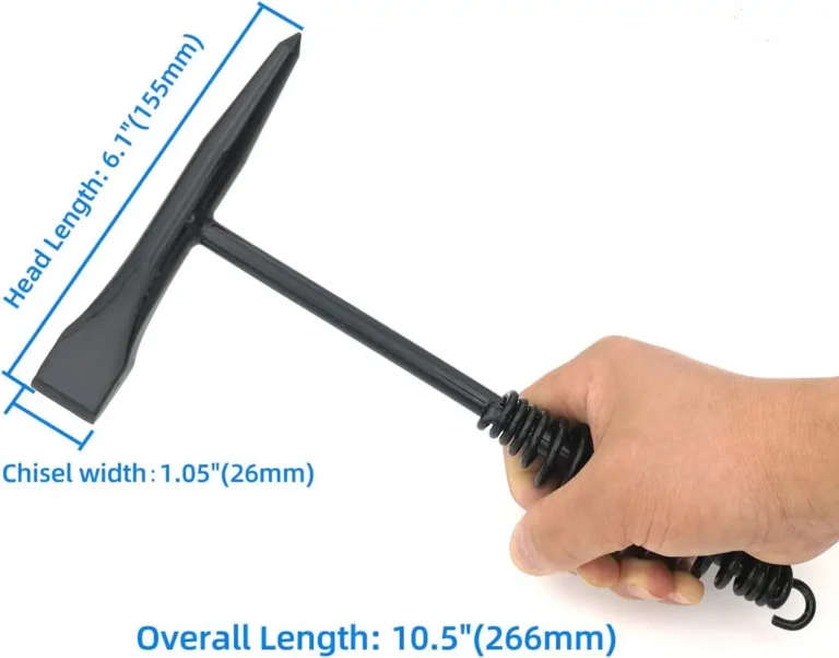 Welding Chipping Hammer with Coil Spring Handle