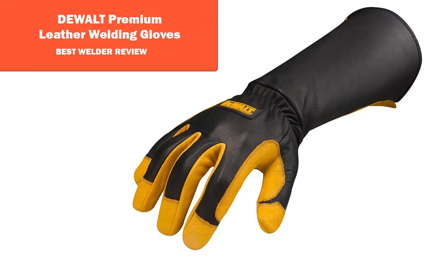 DEWALT Premium Leather Welding Gloves