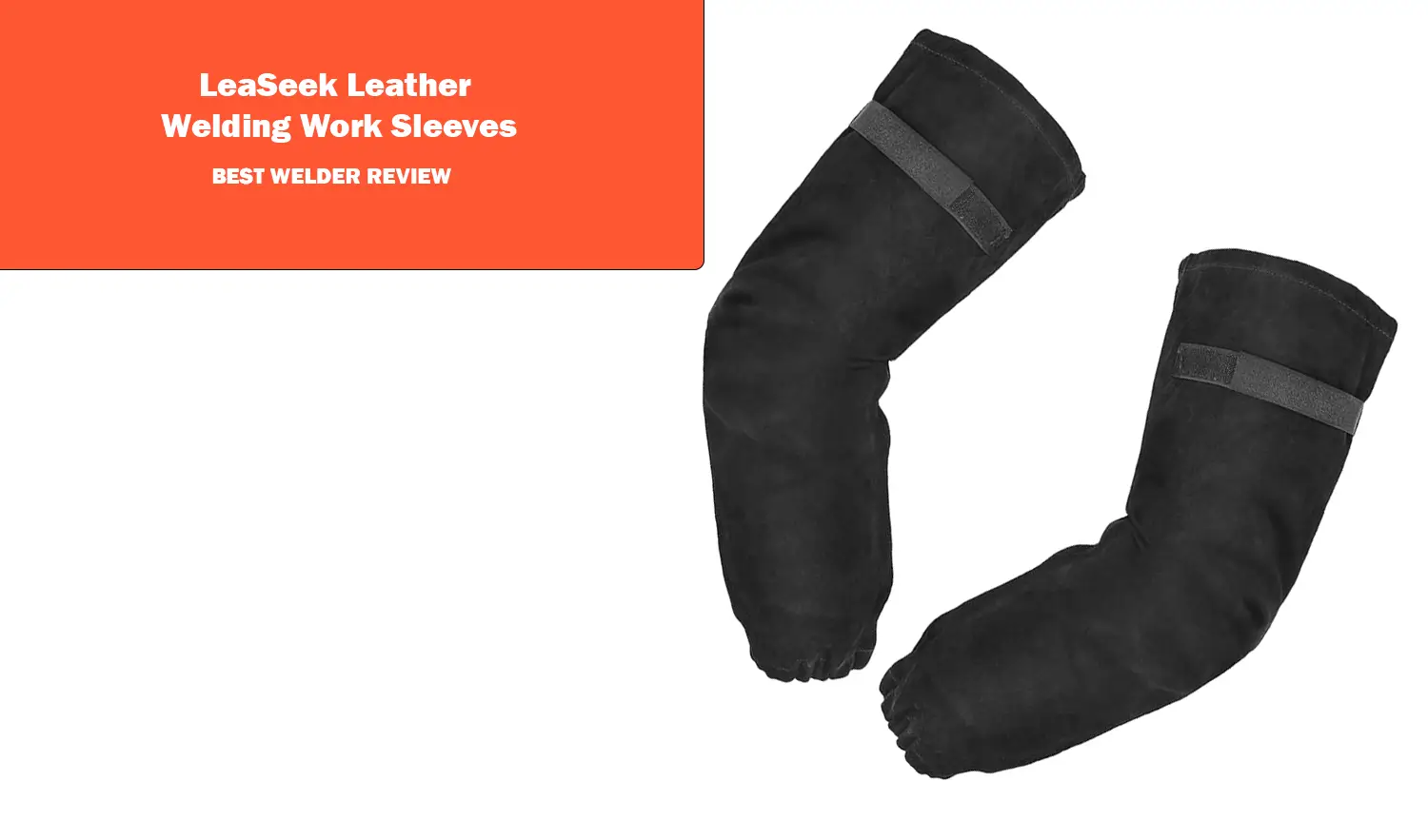 LeaSeek Leather Welding Work Sleeves