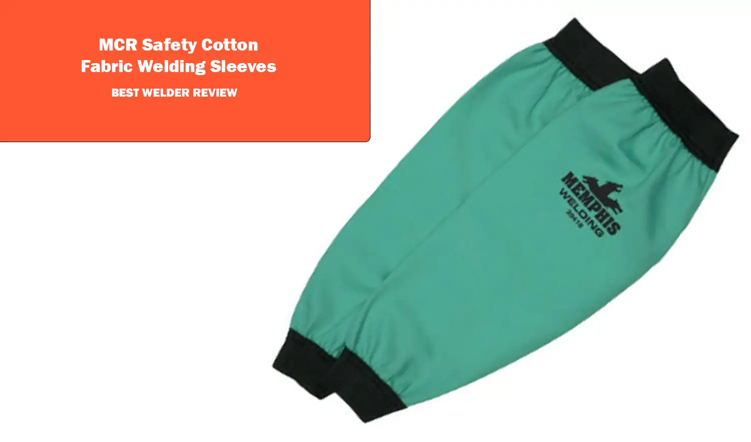 MCR Safety Cotton Fabric Welding Sleeves