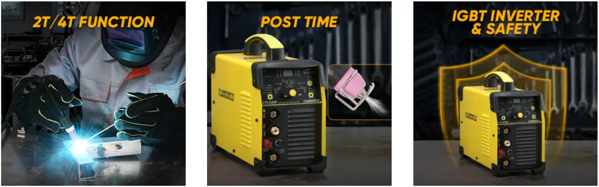 Portability and Design Flameweld 3 In 1 Plasma Cutter Welder