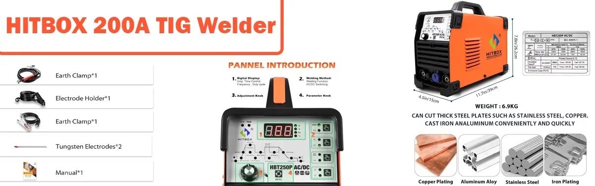 Tips for Using the HITBOX 200A TIG Welder