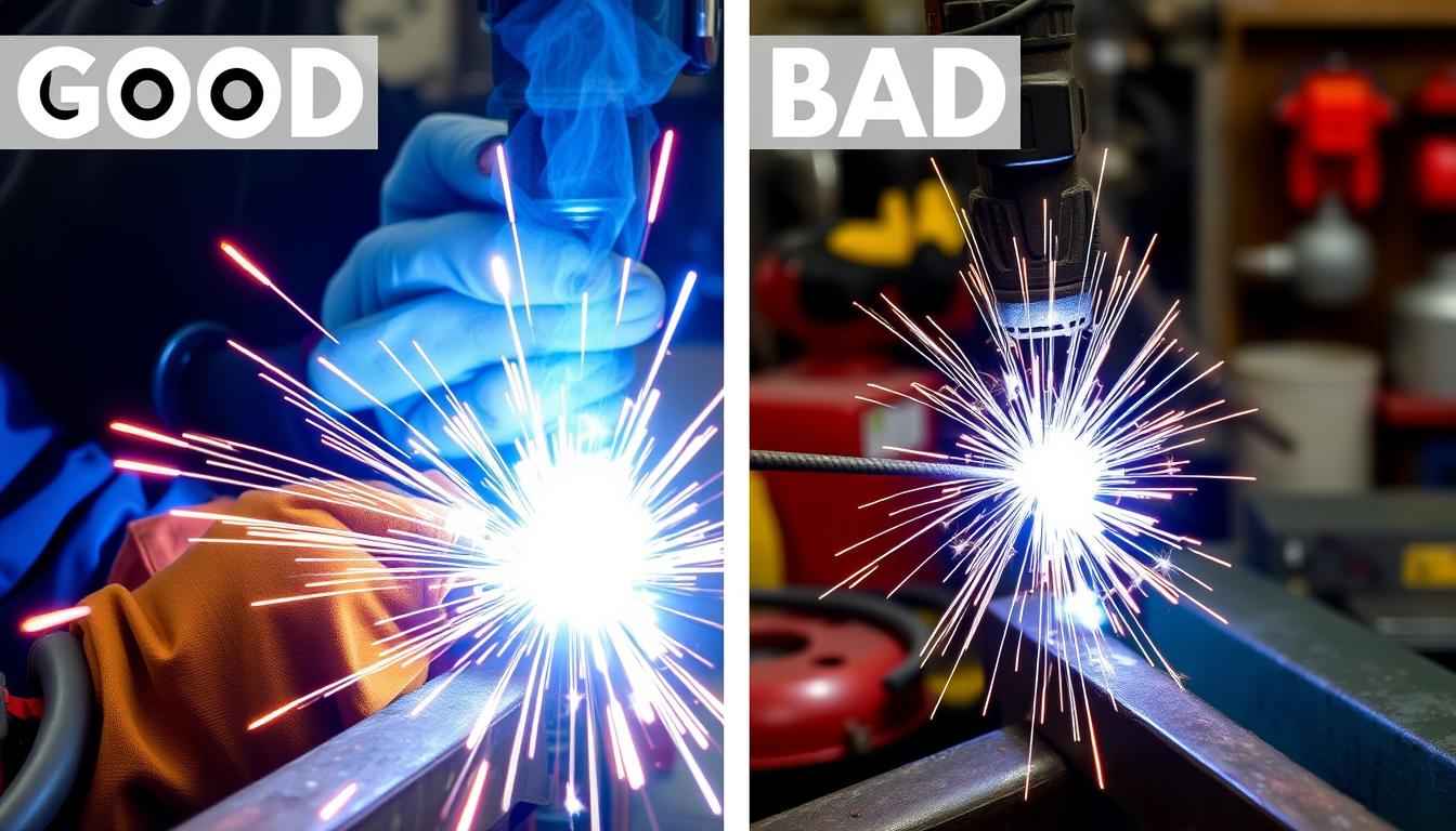 Good Welding VS Bad Welding