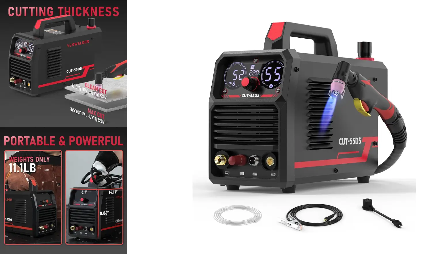 YESWELDER CUT-55DS Plasma Cutter