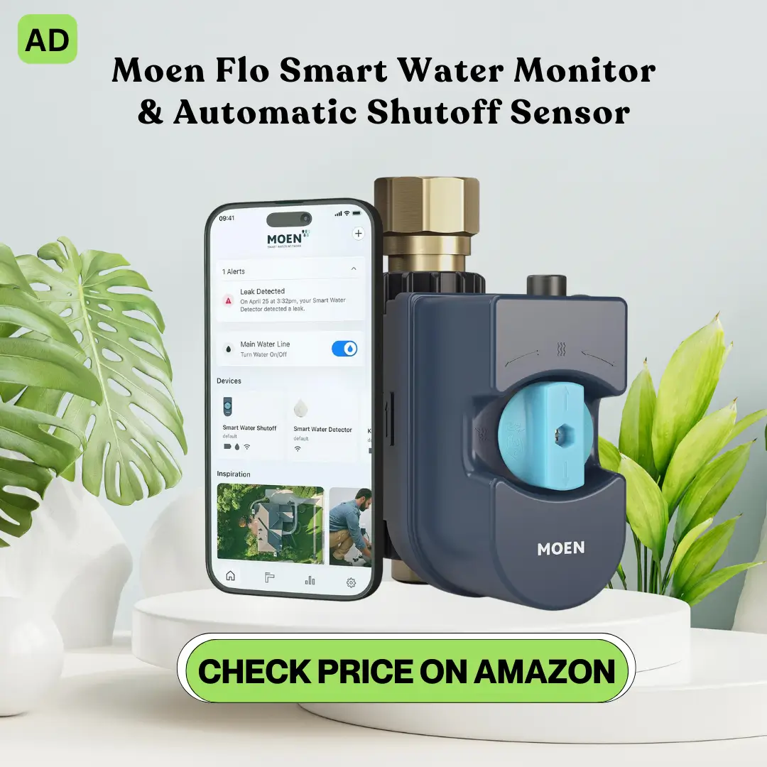 Moen Flo Smart Water Monitor and Automatic Shutoff Sensor