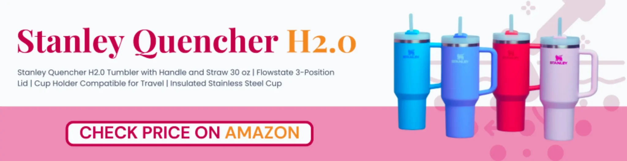 Stanley Quencher H2.0 Tumbler with Handle